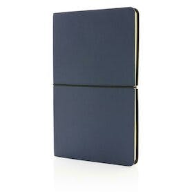 Modern Deluxe Softcover A5 Notizbuch, navy blau