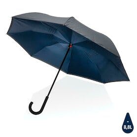 23" Impact AWARE™ RPET 190T umgekehrter Schirm, navy blau