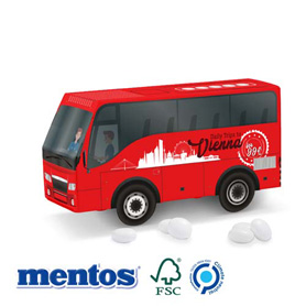 Bus Präsent Mentos Kaudragee