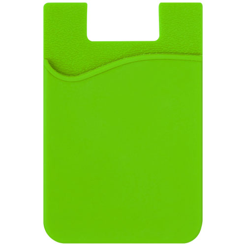 Slim Kartenhüllen-Zubehör für Smartphones in limone als Werbegeschenk (Abbildung 6)
