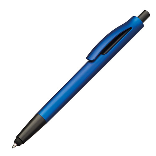 Kugelschreiber mit Touchpen in blau als Werbegeschenk (Abbildung 2)