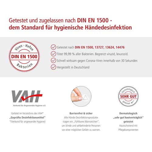 Hände-Desinfektionsspray (DIN EN 1500), 50 ml, Body Label (R-PET) in Transparent als Werbegeschenk (Abbildung 5)