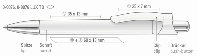 SURF LUX TOUCH Touchpen in silber als Werbegeschenk (Abbildung 3)