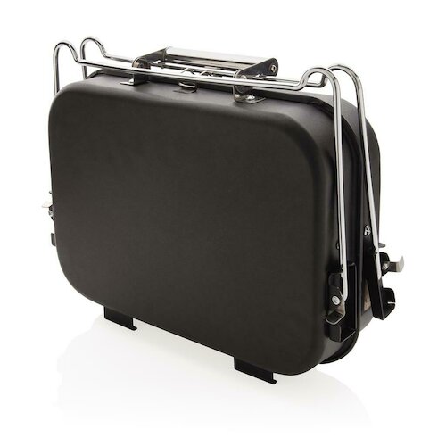 Tragbarer Deluxe Grill im Koffer, schwarz in schwarz – Nr. 44P422241