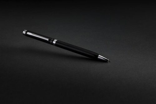 Luzern Stift, schwarz in schwarz als Werbegeschenk (Abbildung 6)