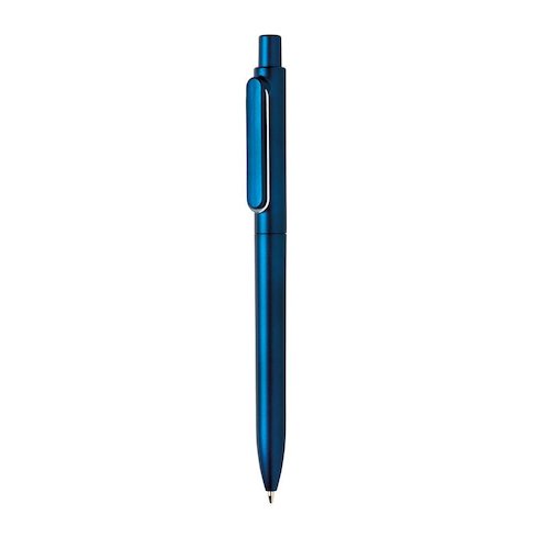 X6 Stift, blau in blau als Werbegeschenk (Abbildung 1)