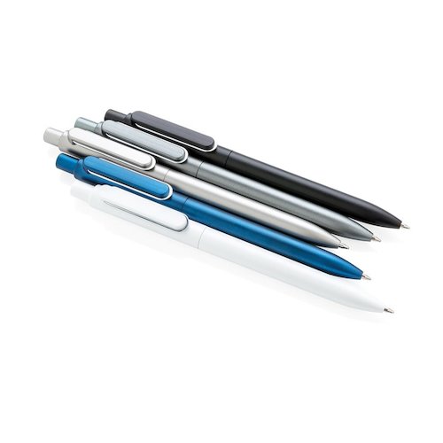 X6 Stift, blau in blau als Werbegeschenk (Abbildung 5)