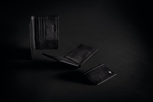 RFID Anti-Skimming Kartenhalter, schwarz in schwarz als Werbegeschenk (Abbildung 10)