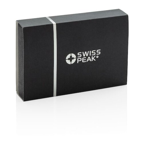 RFID Anti-Skimming Kartenhalter, schwarz in schwarz als Werbegeschenk (Abbildung 12)
