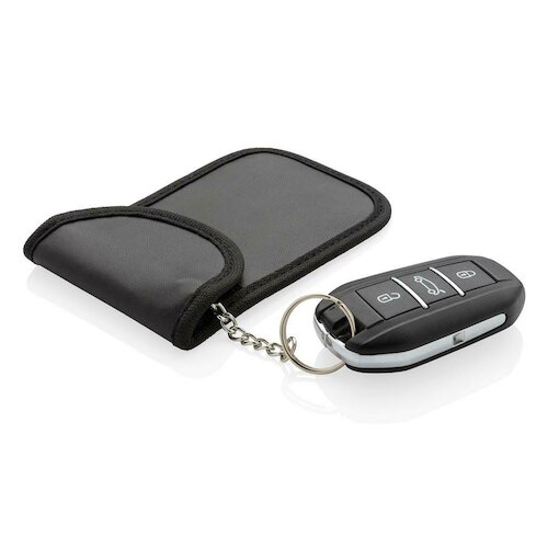Autoschlüssel RFID Schutz, schwarz in schwarz als Werbegeschenk (Abbildung 2)
