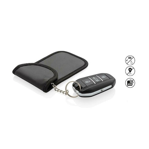 Autoschlüssel RFID Schutz, schwarz in schwarz als Werbegeschenk (Abbildung 8)