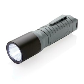 3W LED Lightweight Taschenlampe groß, grau