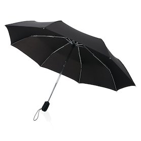 Traveler 21” Automatik Regenschirm, schwarz
